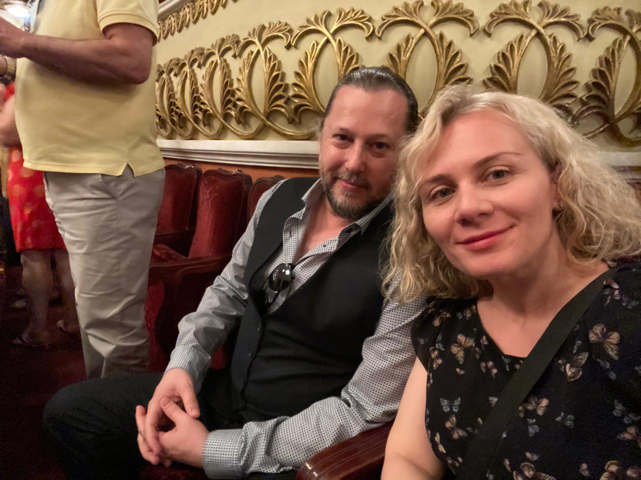 ერევნის თეატრი / At the Yerevan National Theater